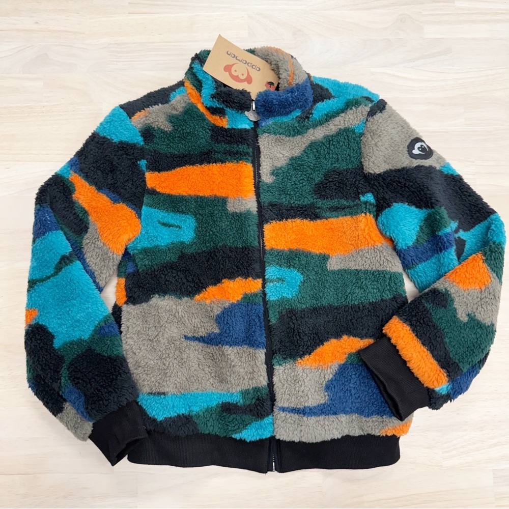 New! Appaman Sherpa bomber jacket
